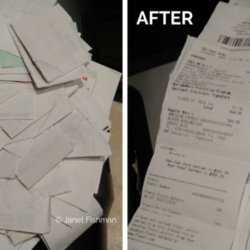 Receipts – How To Organize Those Pesky Pieces Of Paper